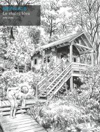 Le chalet bleu - �dition limit�e - noir et blanc